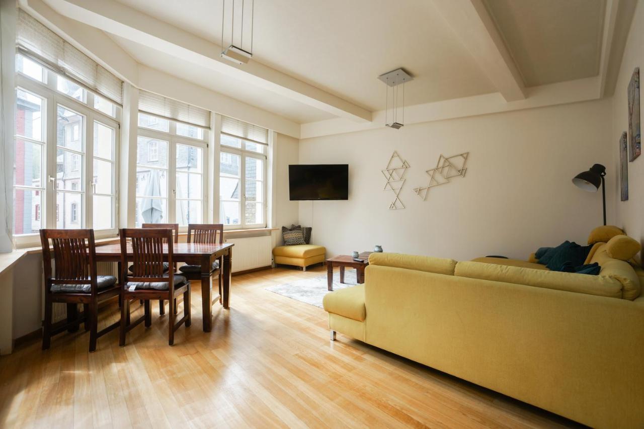 Loft13 Traumhafte Wohnung Mit Terrasse Fuer 8 Gaeste Monschau Exterior photo